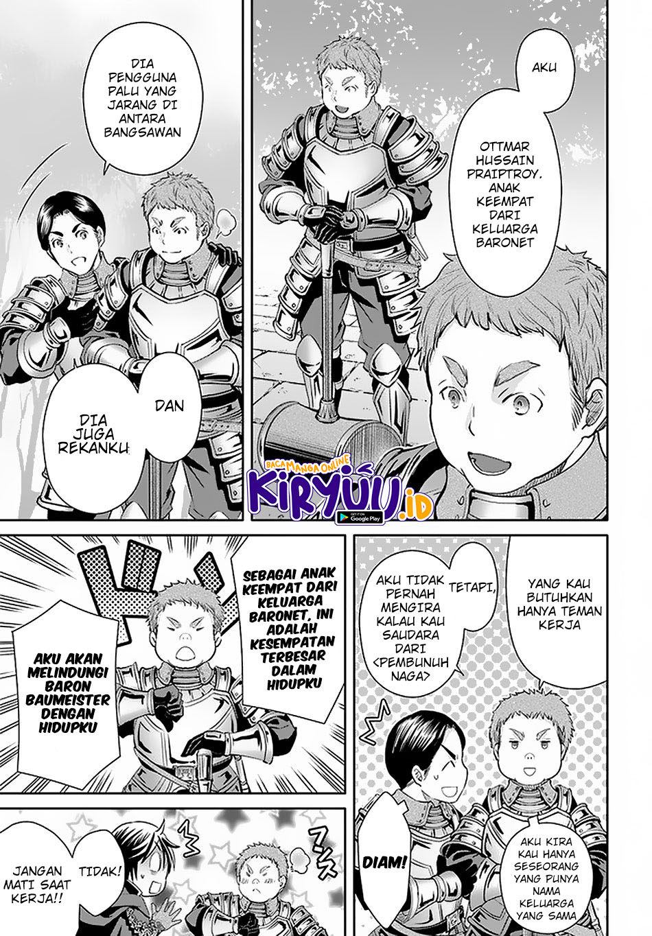 Hachinan tte Sore wa Nai Deshou Chapter 56 Bahasa Indonesia