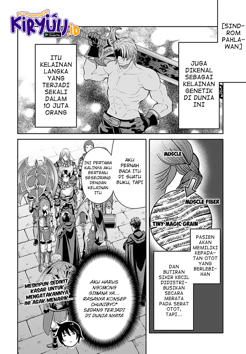 Hachinan tte Sore wa Nai Deshou Chapter 57 Bahasa Indonesia