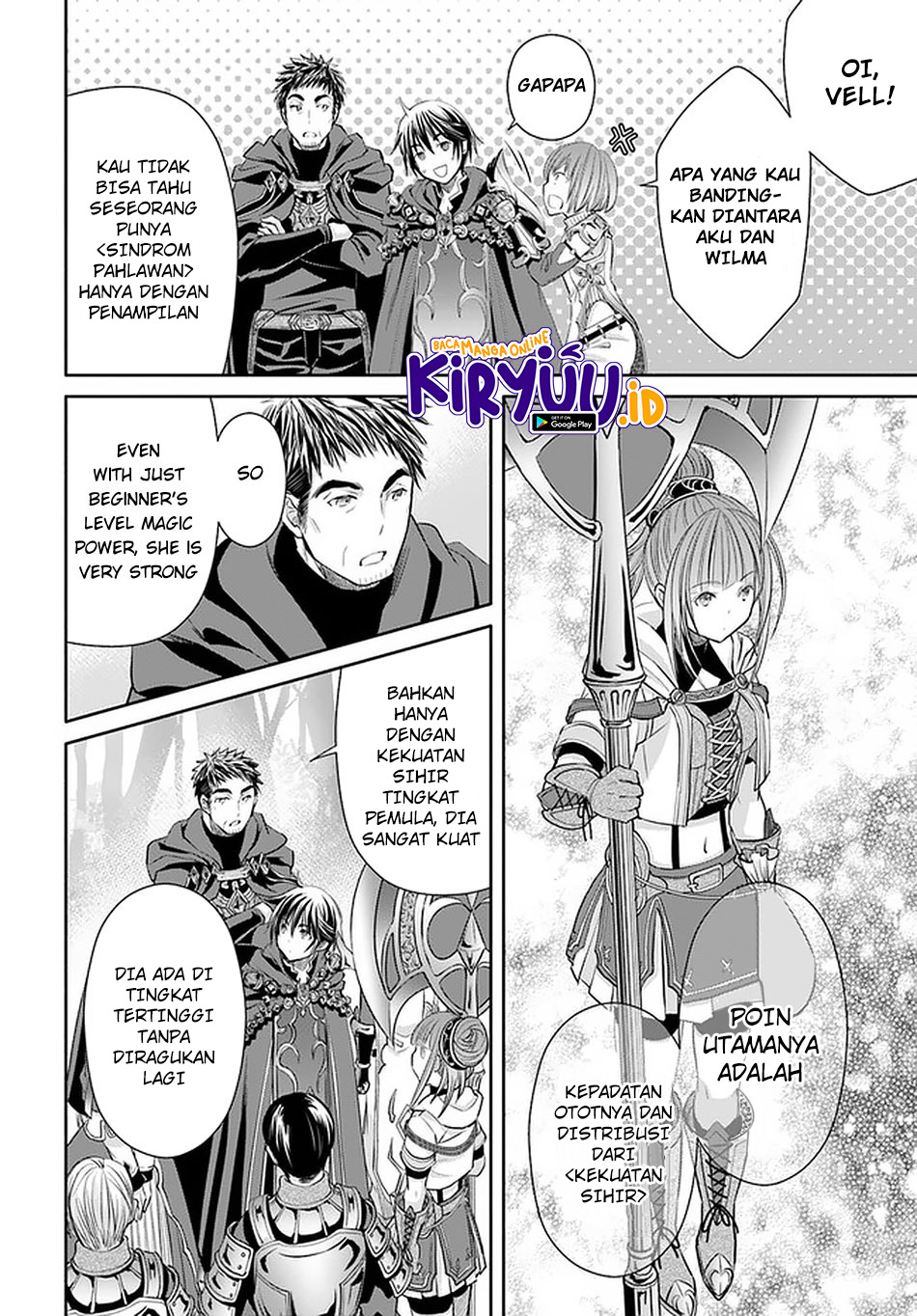 Hachinan tte Sore wa Nai Deshou Chapter 57 Bahasa Indonesia
