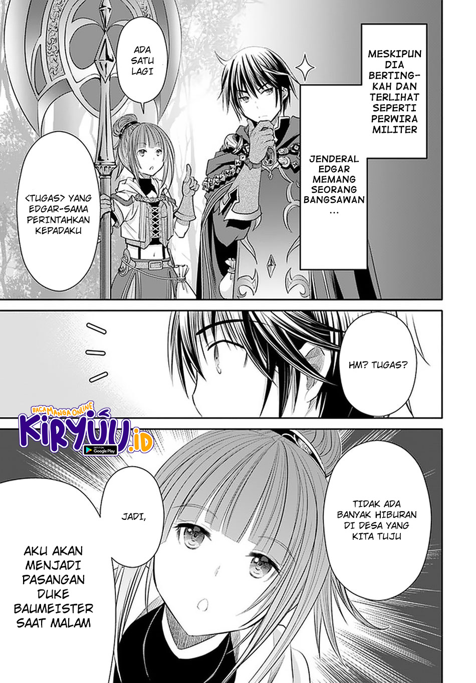 Hachinan tte Sore wa Nai Deshou Chapter 57 Bahasa Indonesia