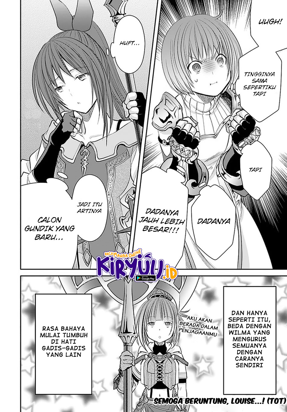 Hachinan tte Sore wa Nai Deshou Chapter 57 Bahasa Indonesia