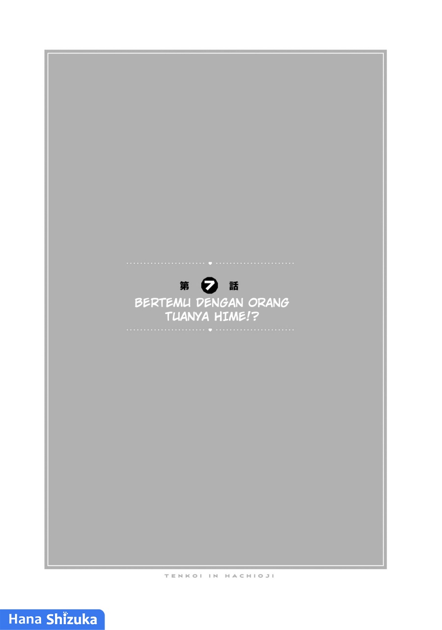 Hachiouji Meibutsu Tengu no Koi Chapter 07 Bahasa Indonesia