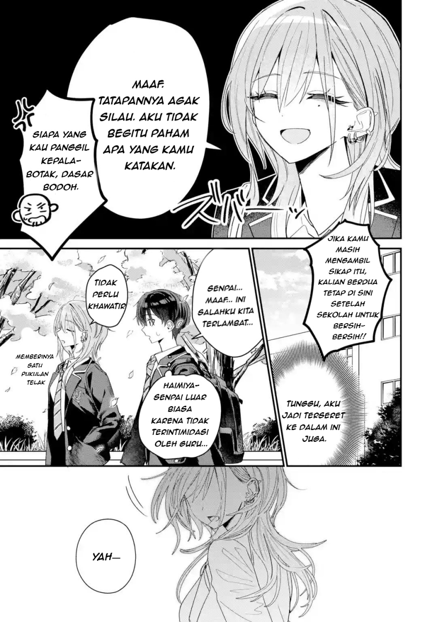 Haimiya-senpai wa Kowakute Kawaii Chapter 03 Bahasa Indonesia