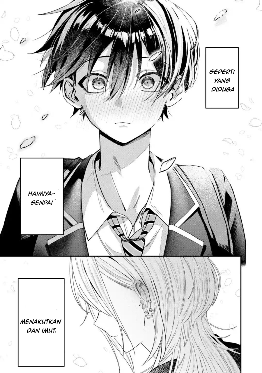 Haimiya-senpai wa Kowakute Kawaii Chapter 03 Bahasa Indonesia