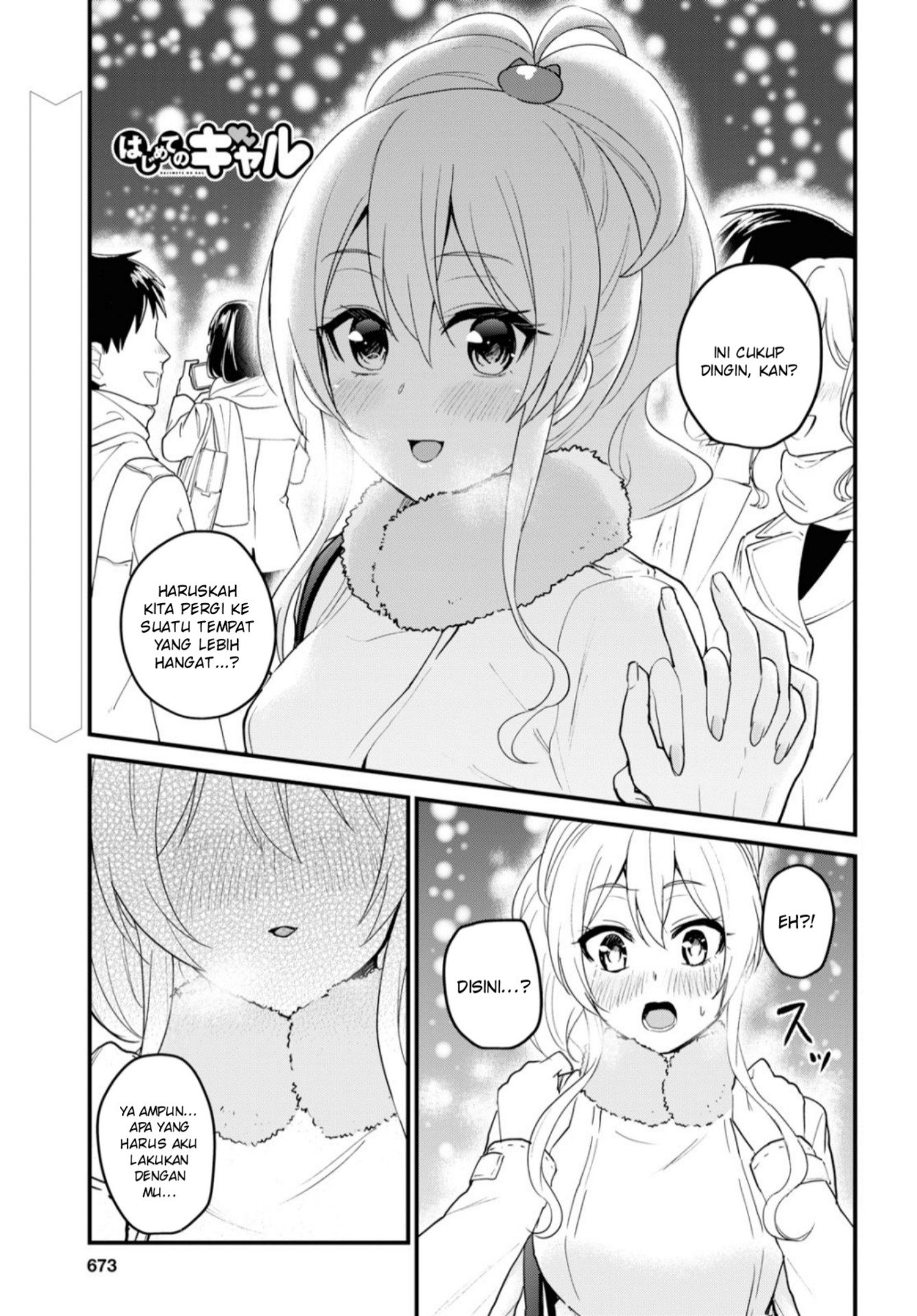 Hajimete no Gal Chapter 92 Bahasa Indonesia