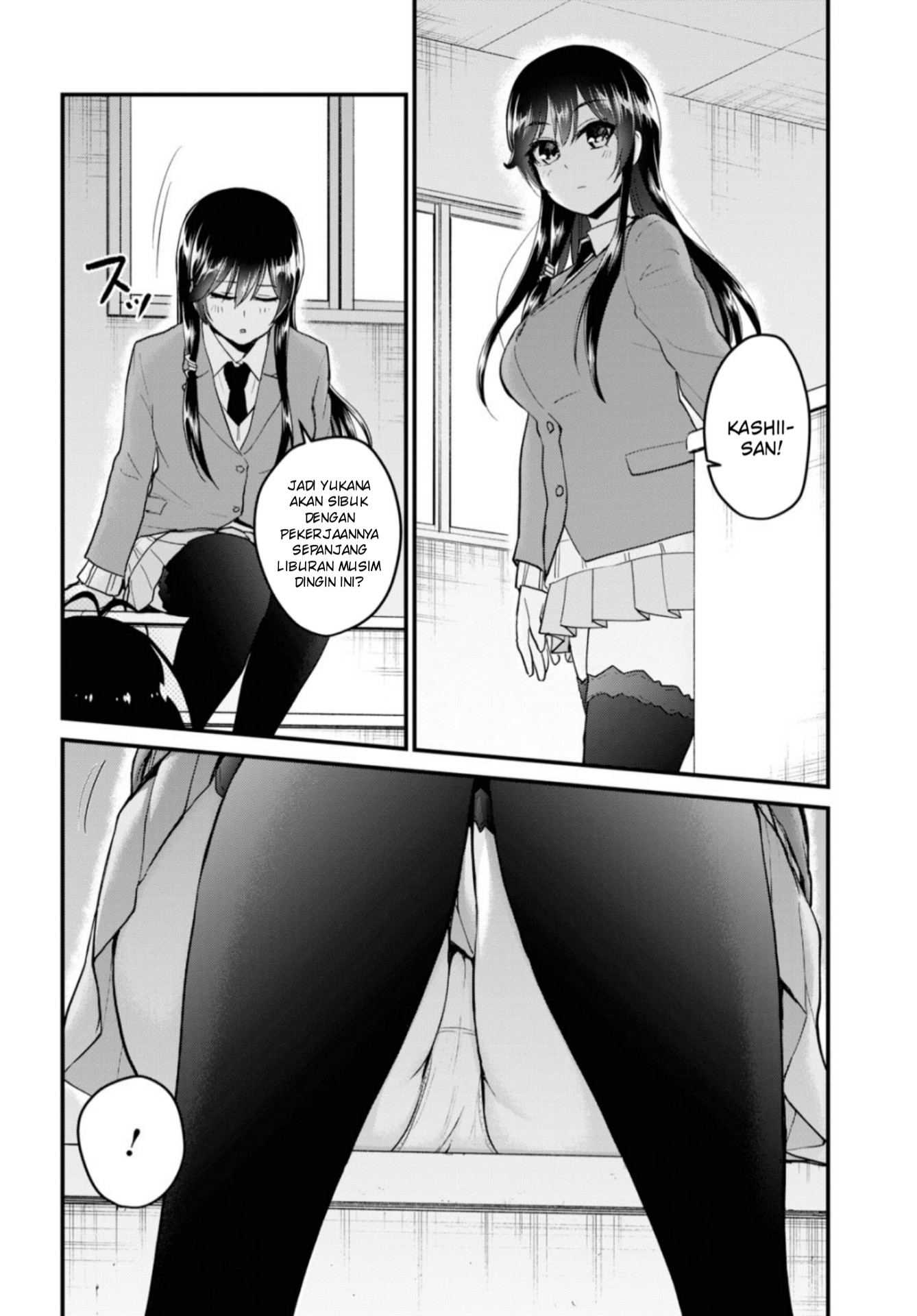 Hajimete no Gal Chapter 92 Bahasa Indonesia