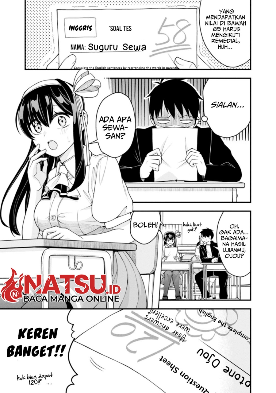 Hajimete no Ojou-sama Chapter 10 Bahasa Indonesia