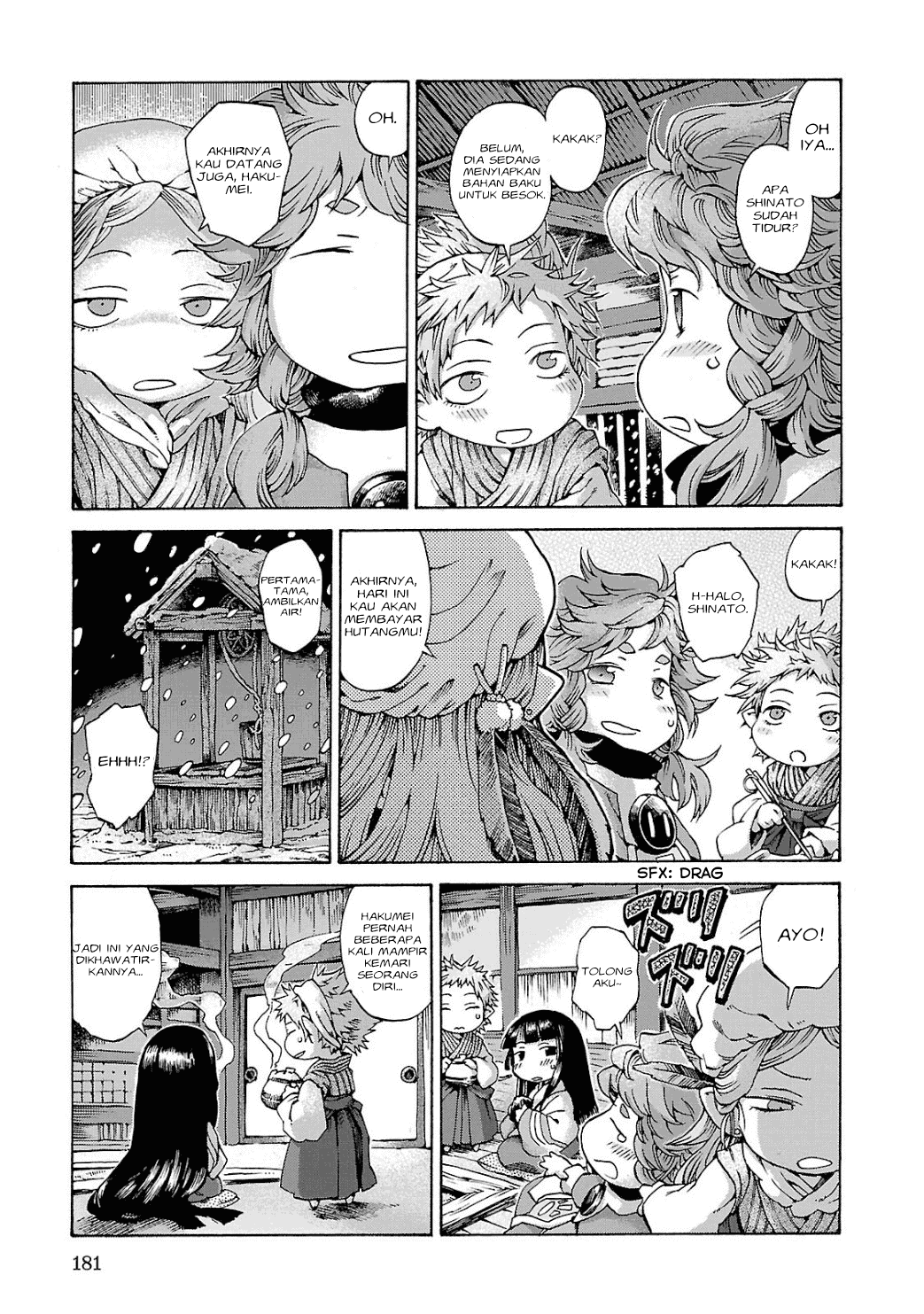Hakumei to Mikochi Chapter 08 Bahasa Indonesia