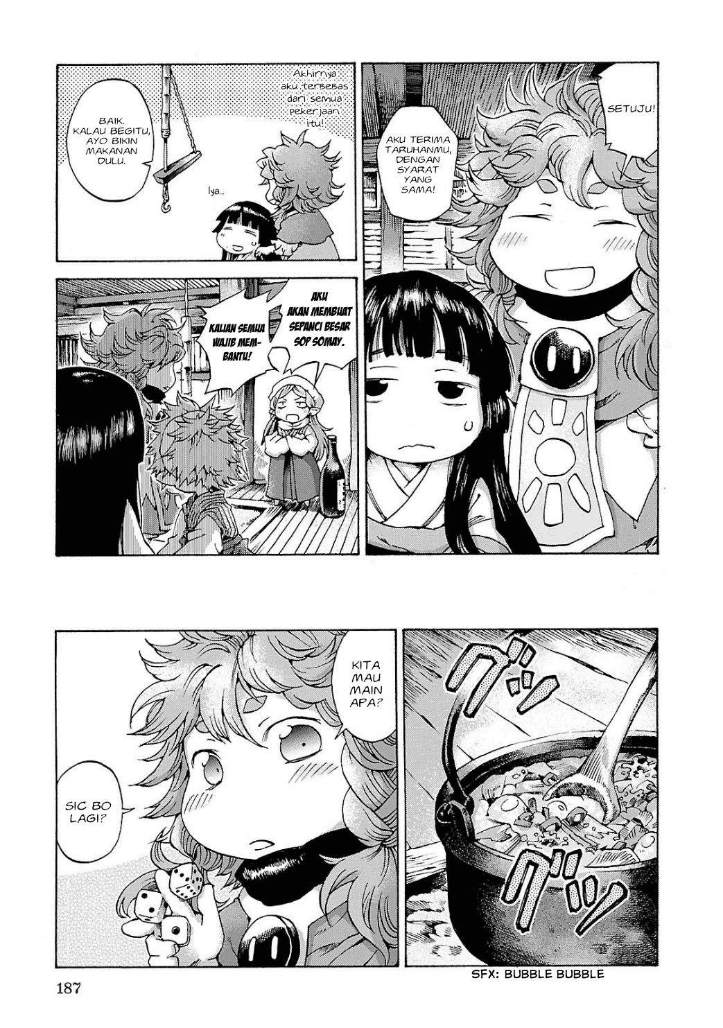 Hakumei to Mikochi Chapter 08 Bahasa Indonesia