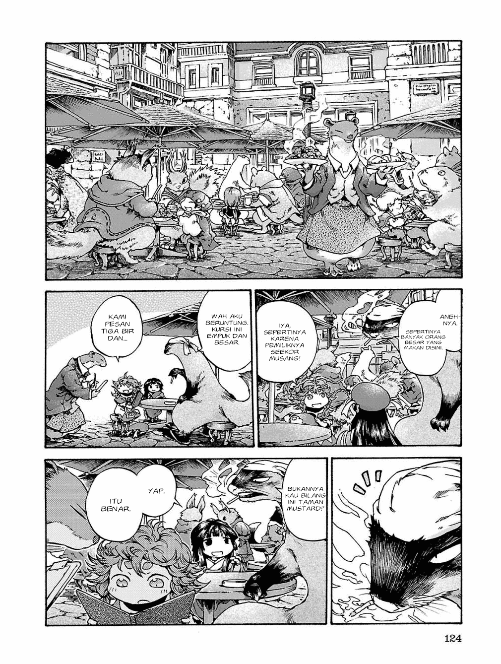 Hakumei to Mikochi Chapter 17 Bahasa Indonesia