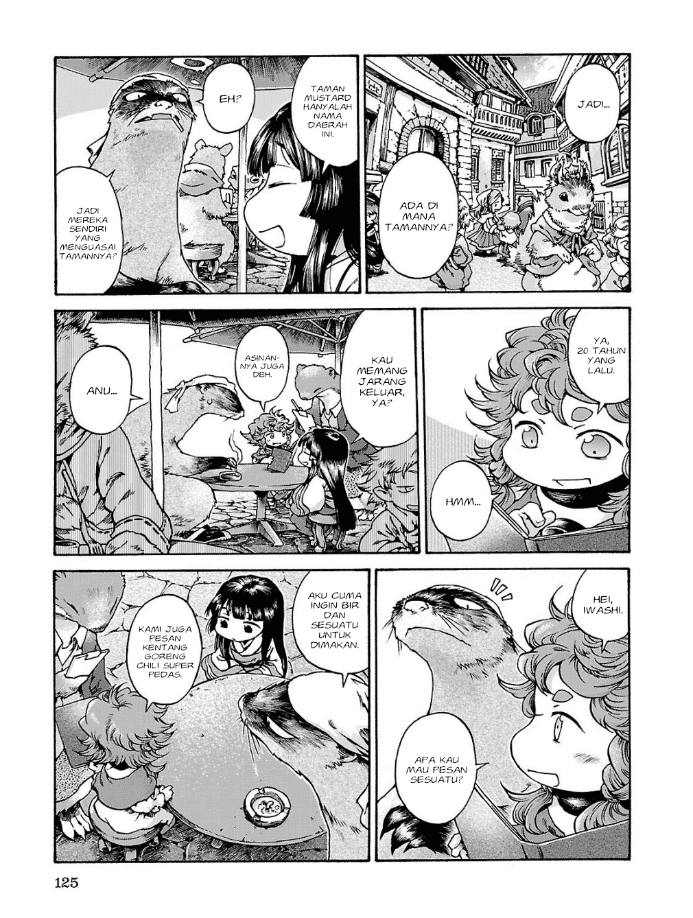 Hakumei to Mikochi Chapter 17 Bahasa Indonesia