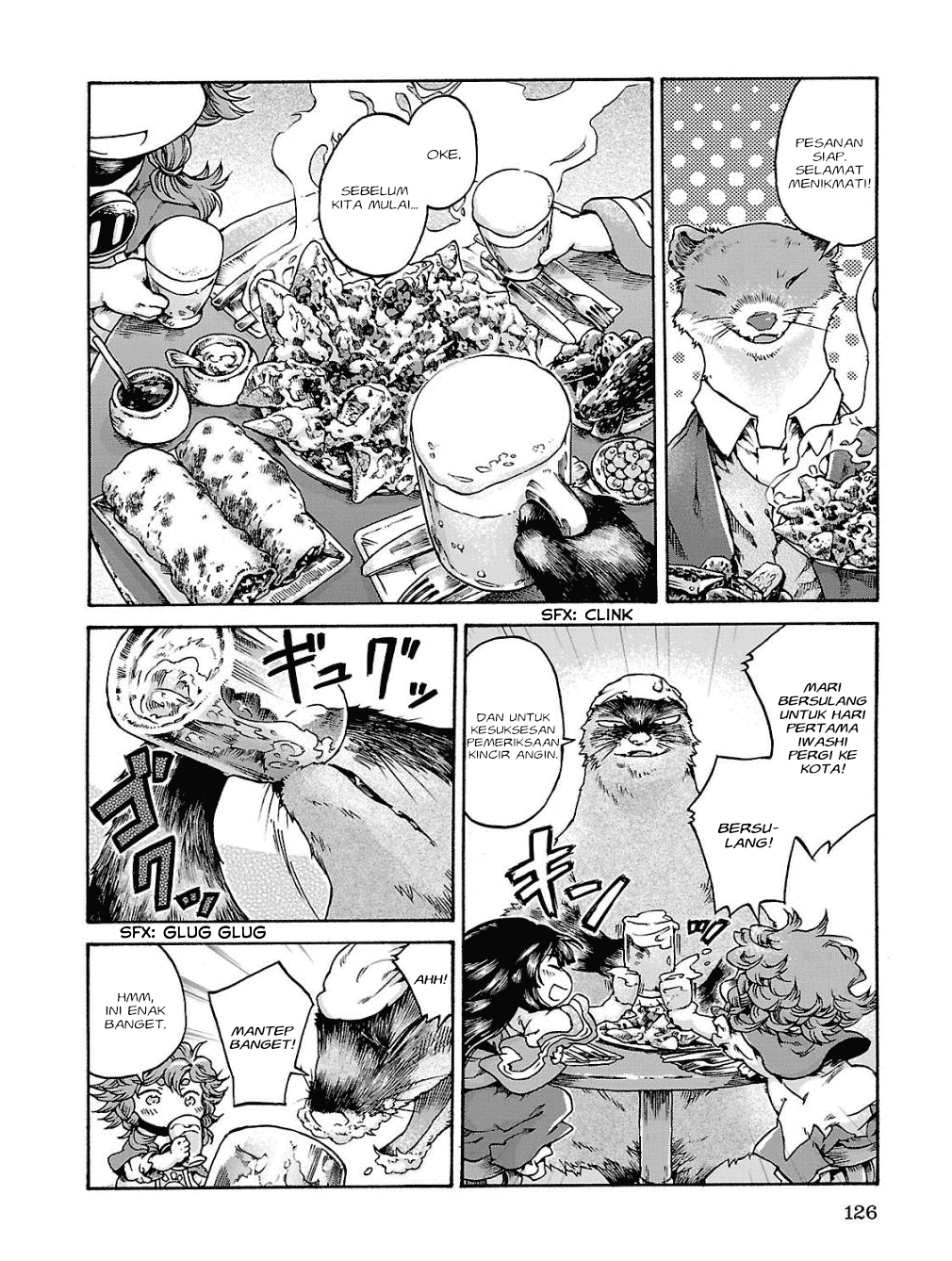 Hakumei to Mikochi Chapter 17 Bahasa Indonesia