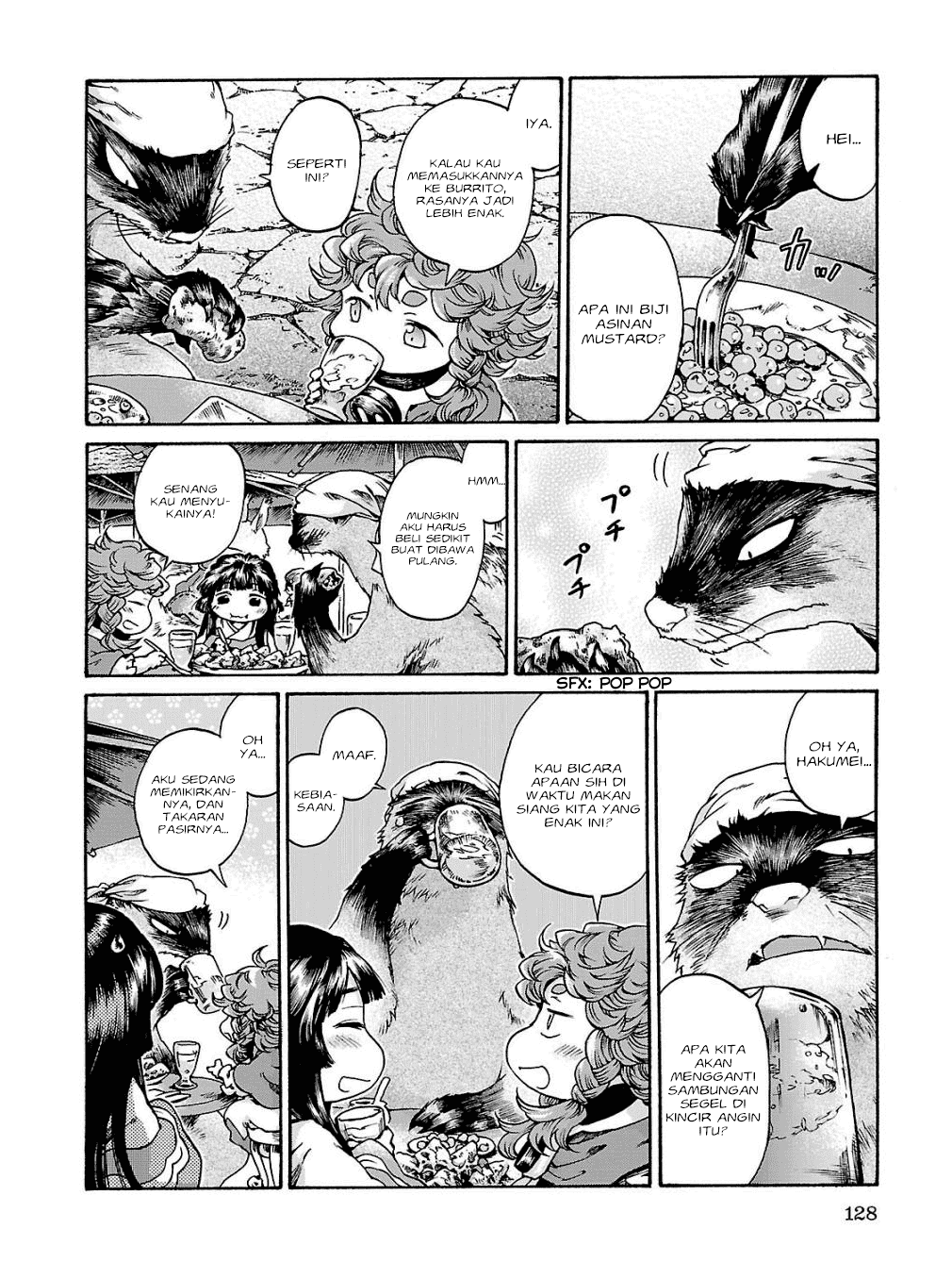 Hakumei to Mikochi Chapter 17 Bahasa Indonesia