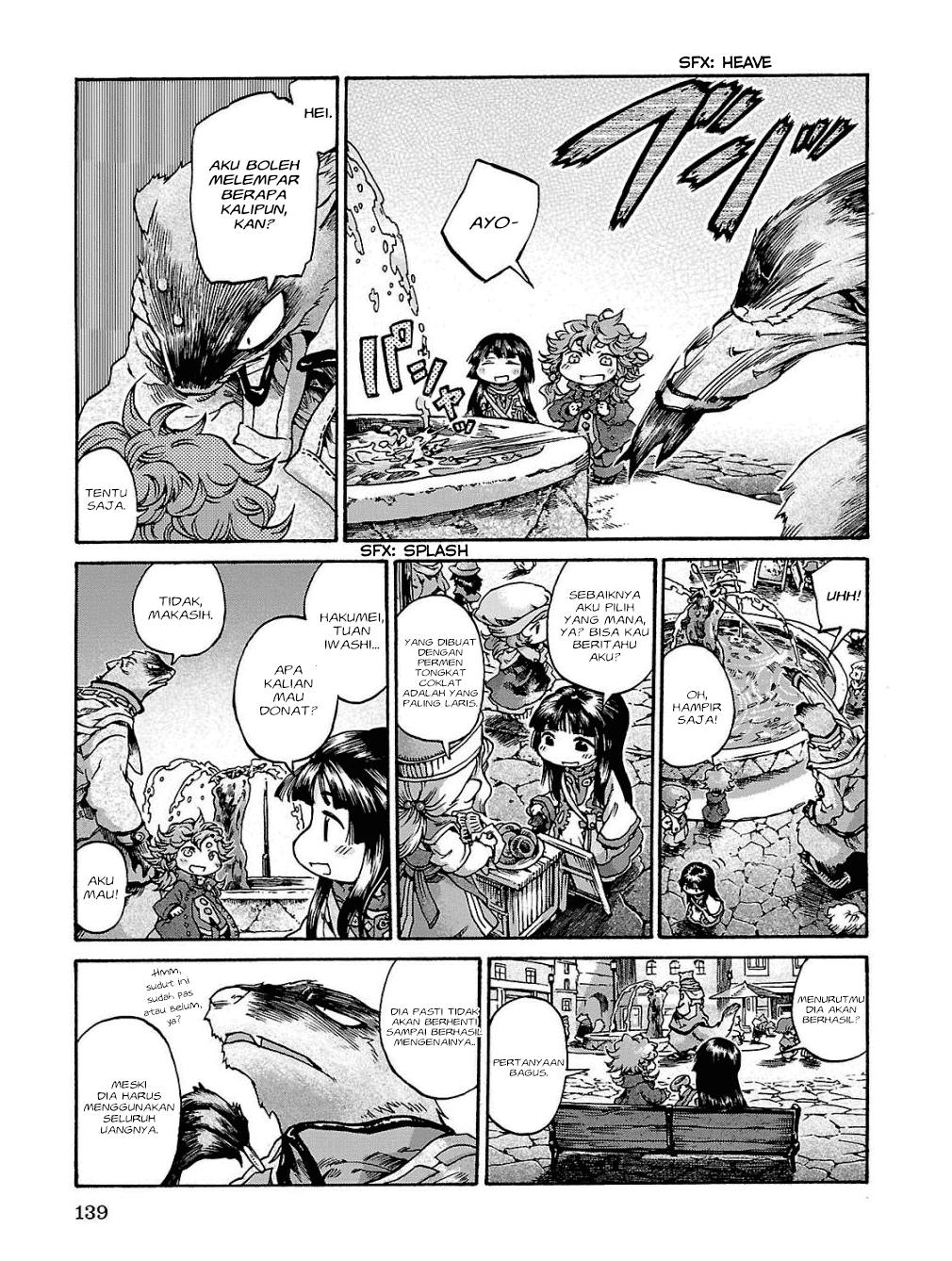Hakumei to Mikochi Chapter 17 Bahasa Indonesia