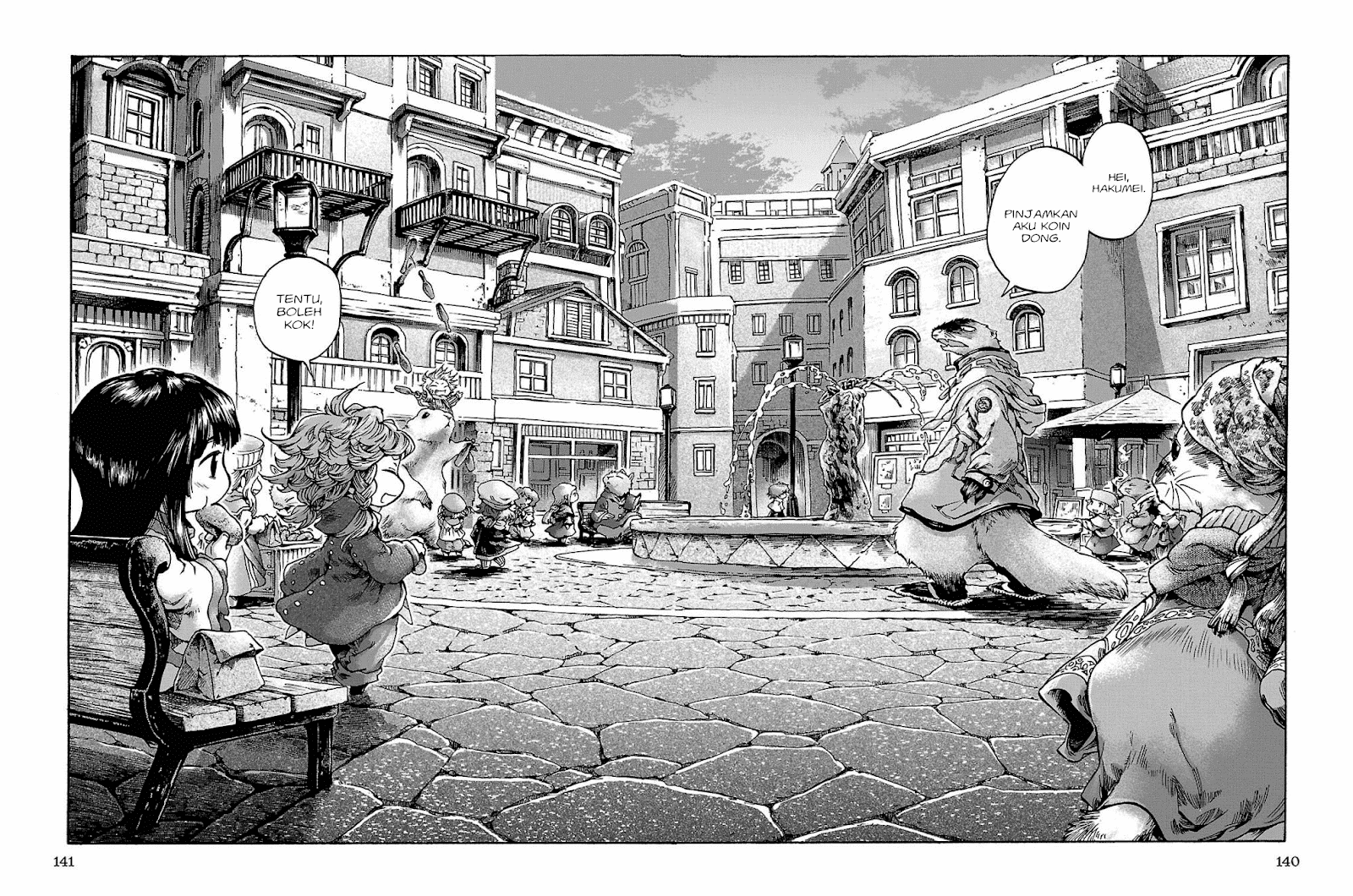 Hakumei to Mikochi Chapter 17 Bahasa Indonesia