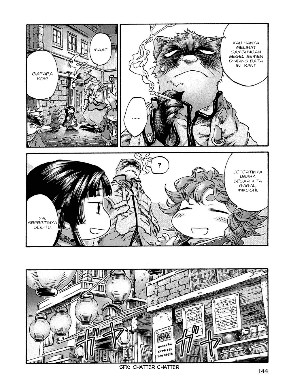 Hakumei to Mikochi Chapter 17 Bahasa Indonesia