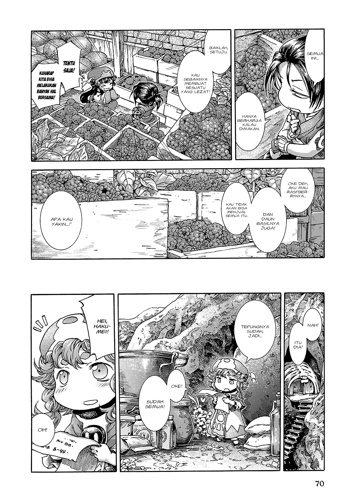 Hakumei to Mikochi Chapter 22 Bahasa Indonesia