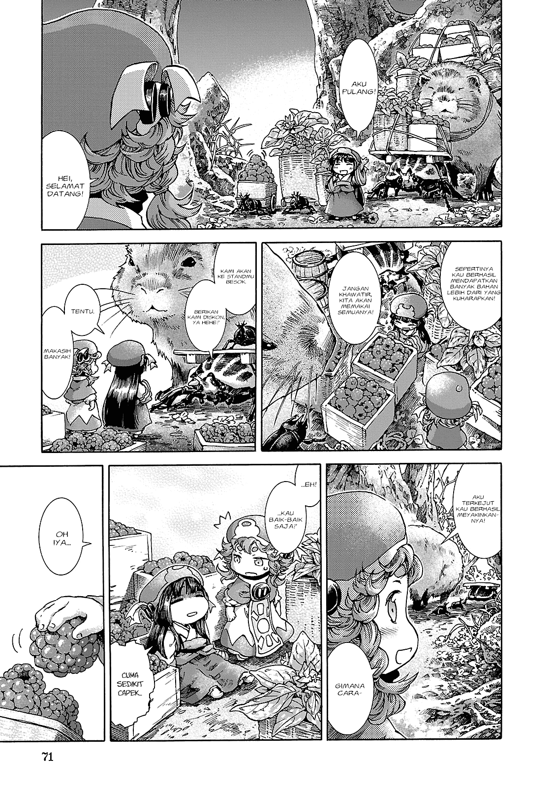 Hakumei to Mikochi Chapter 22 Bahasa Indonesia