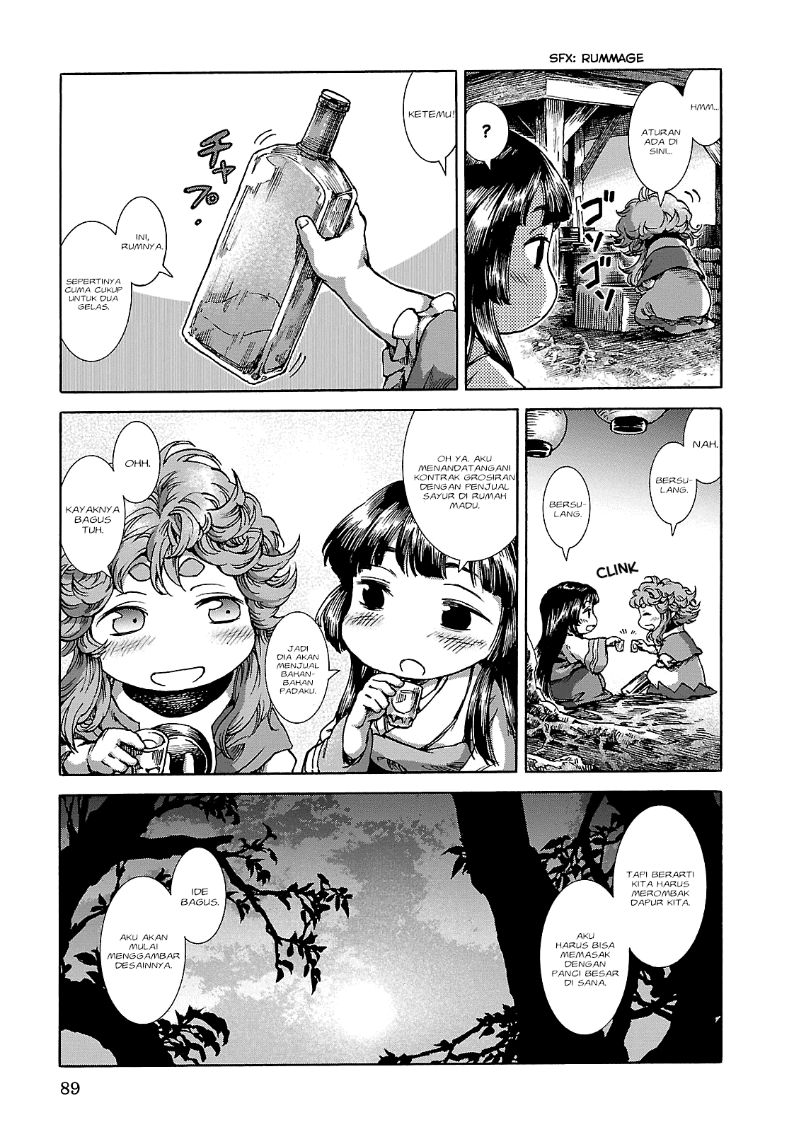 Hakumei to Mikochi Chapter 22 Bahasa Indonesia