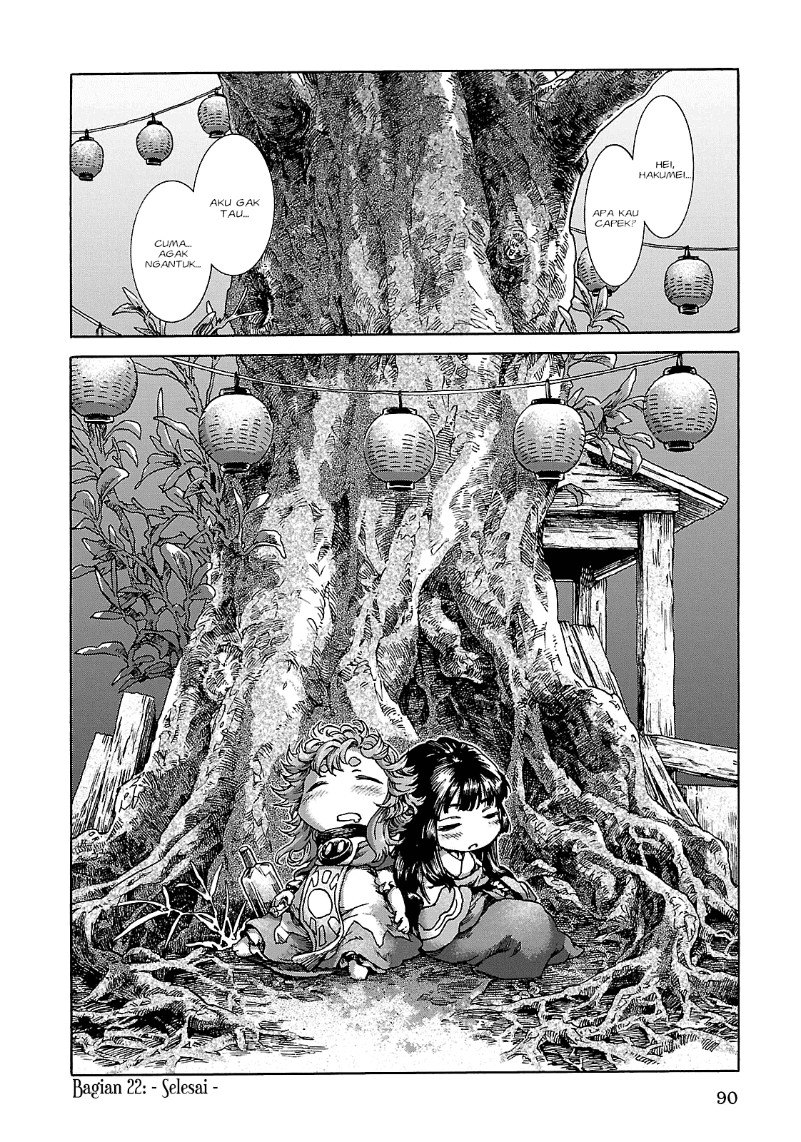 Hakumei to Mikochi Chapter 22 Bahasa Indonesia