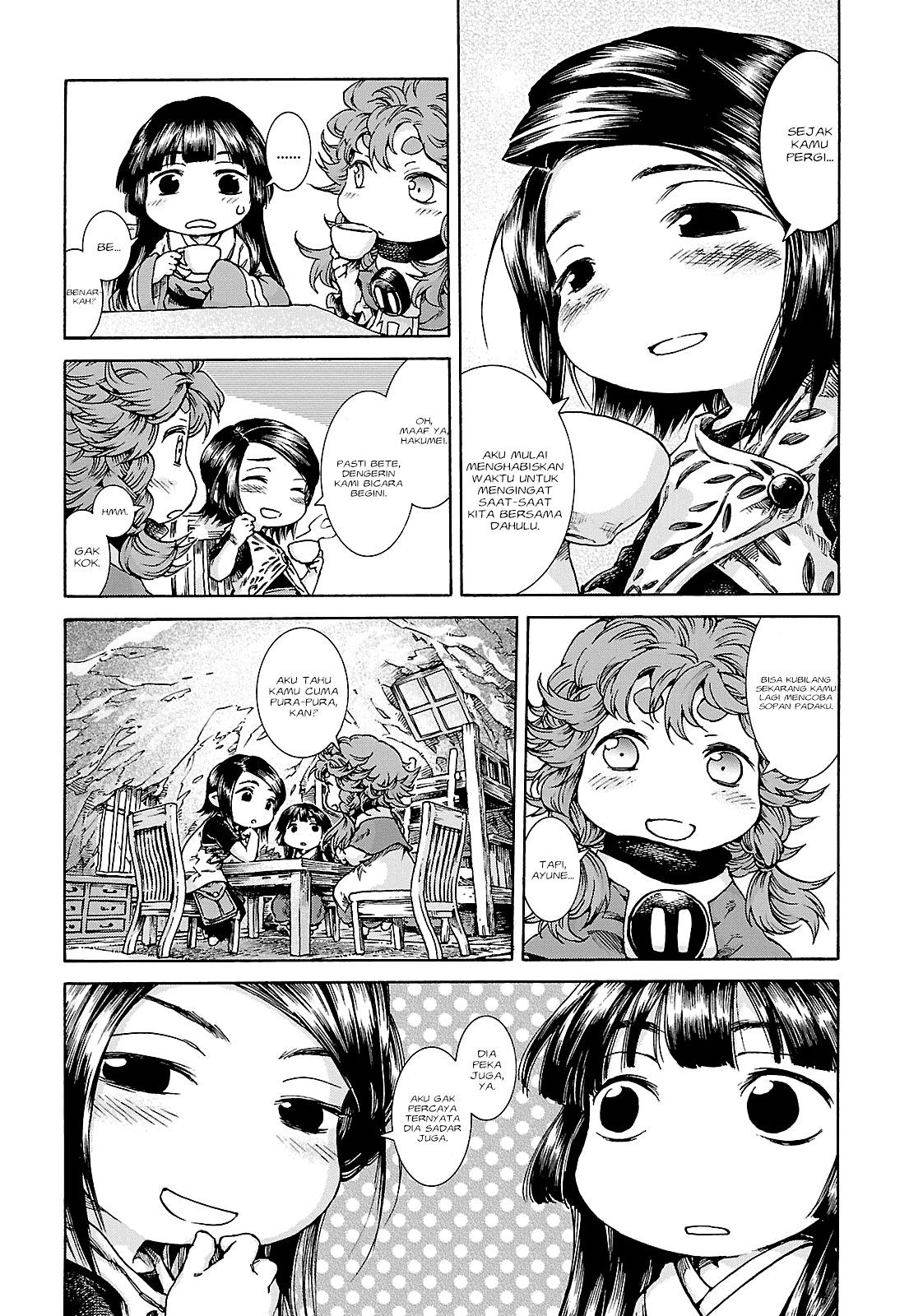 Hakumei to Mikochi Chapter 25 Bahasa Indonesia