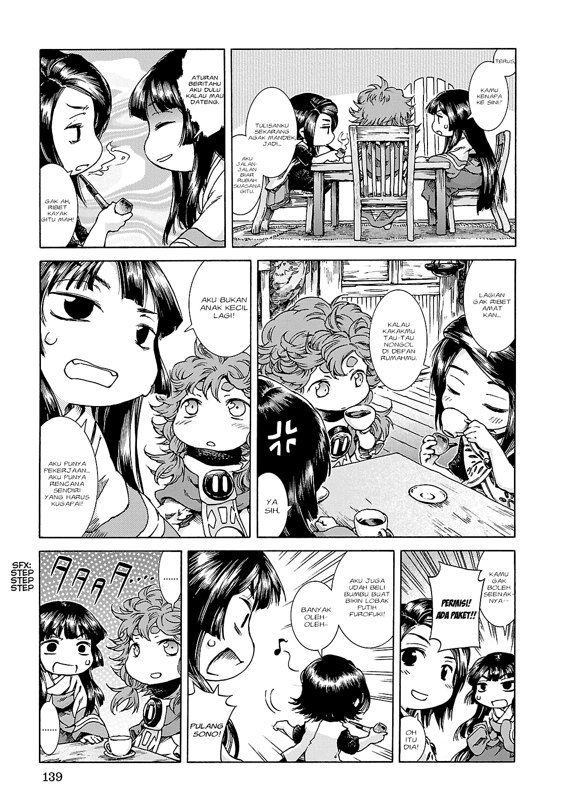 Hakumei to Mikochi Chapter 25 Bahasa Indonesia