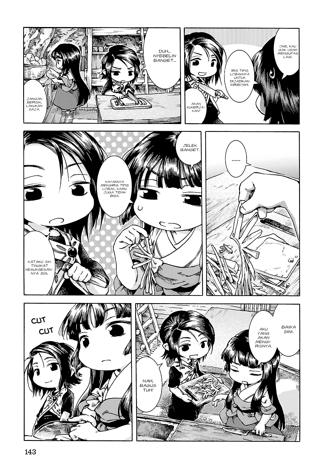 Hakumei to Mikochi Chapter 25 Bahasa Indonesia