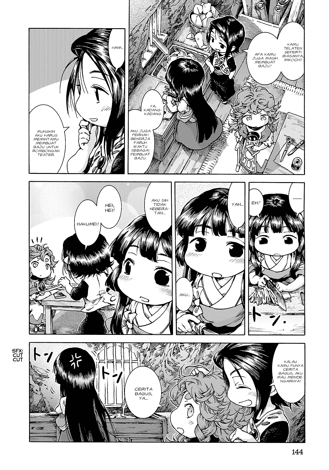 Hakumei to Mikochi Chapter 25 Bahasa Indonesia