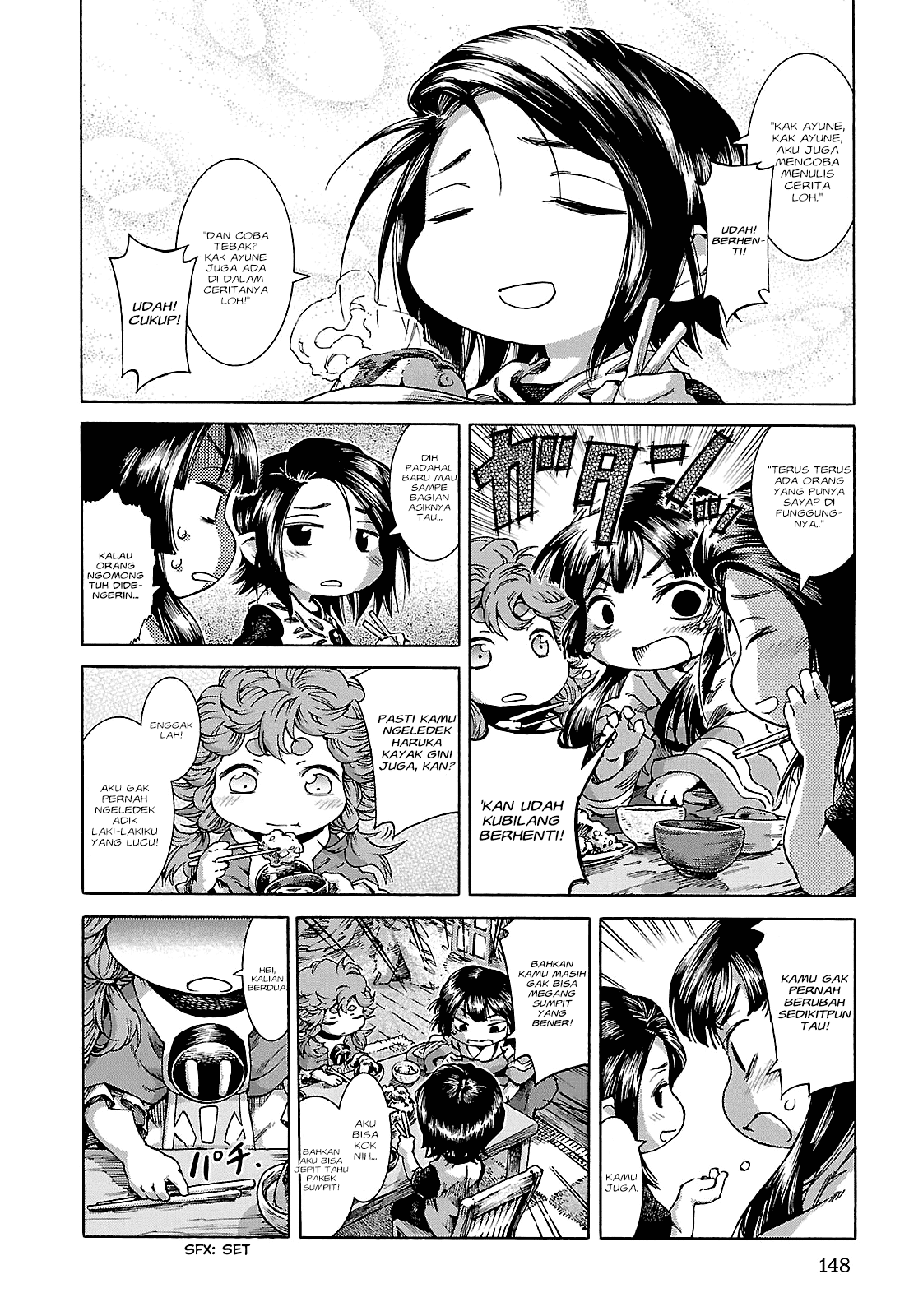 Hakumei to Mikochi Chapter 25 Bahasa Indonesia