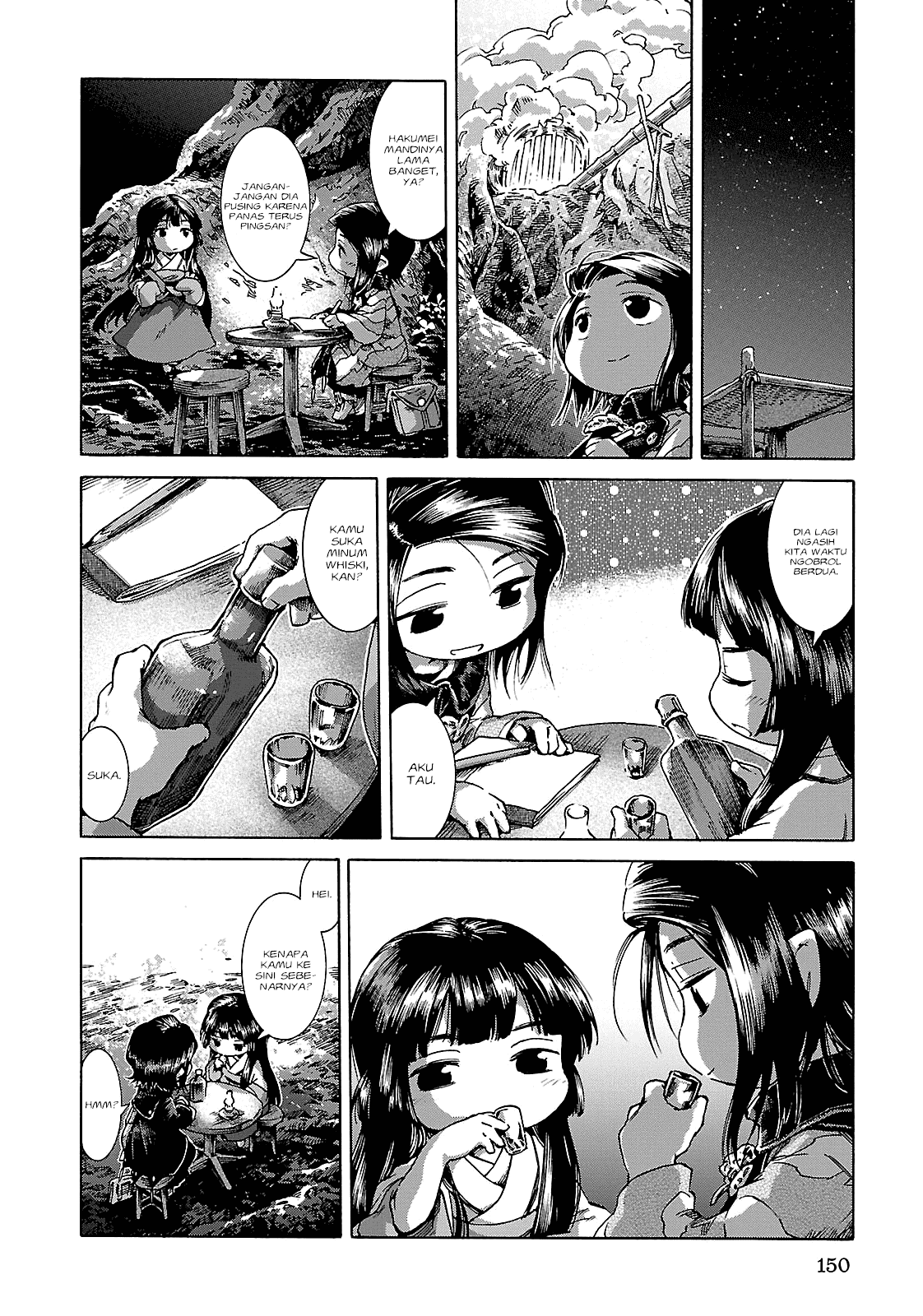 Hakumei to Mikochi Chapter 25 Bahasa Indonesia