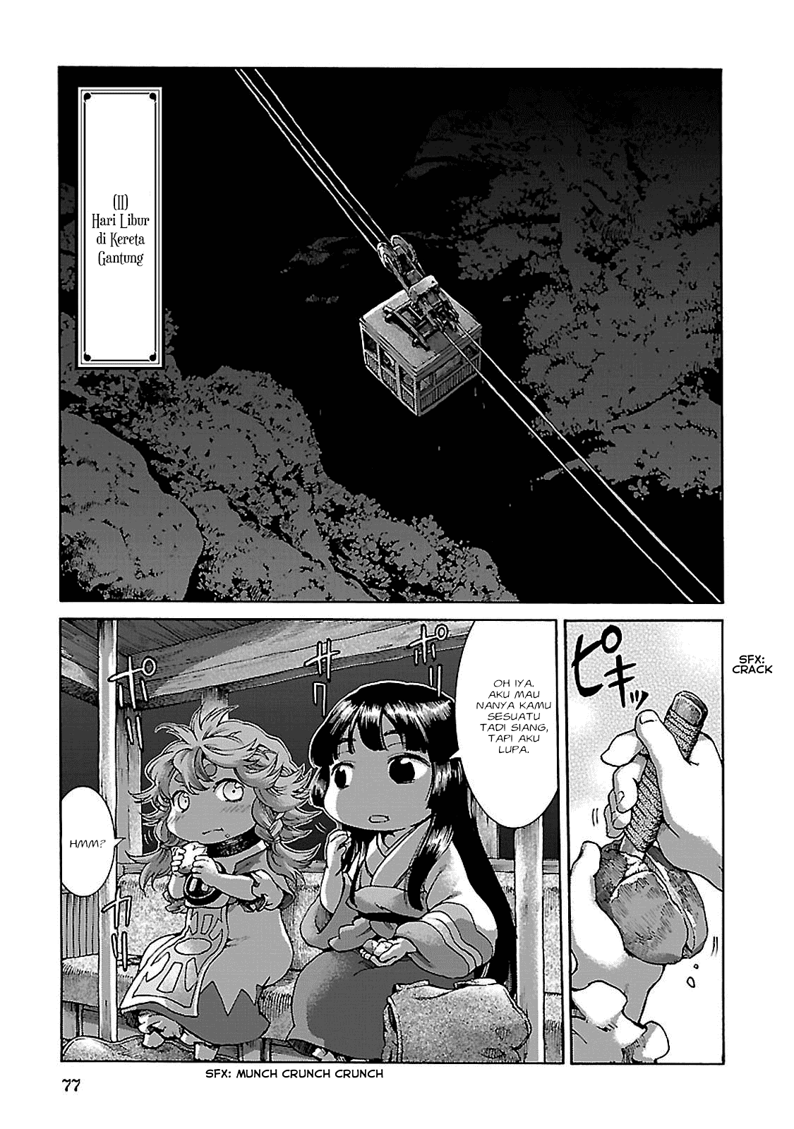 Hakumei to Mikochi Chapter 30.2 Bahasa Indonesia