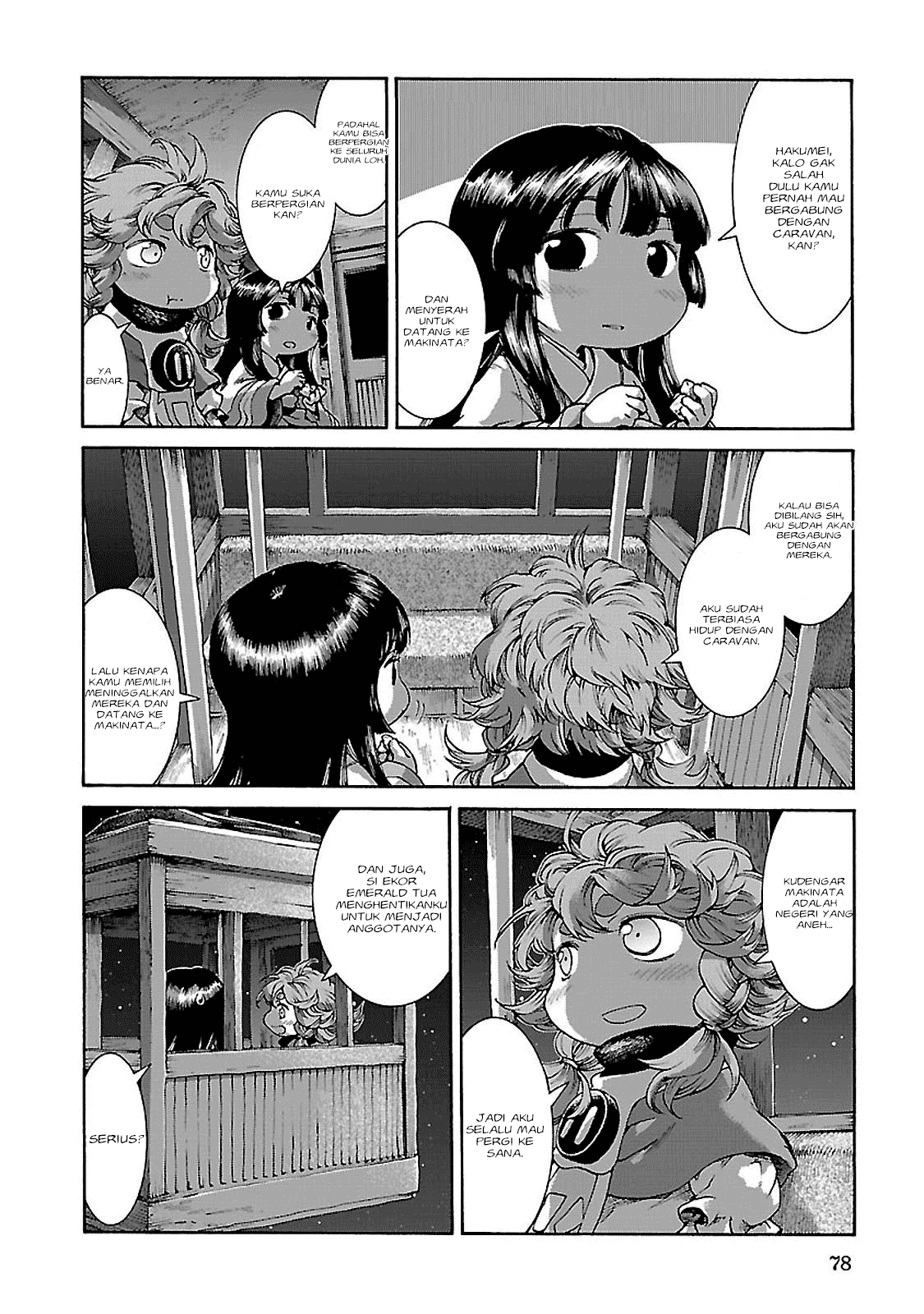 Hakumei to Mikochi Chapter 30.2 Bahasa Indonesia