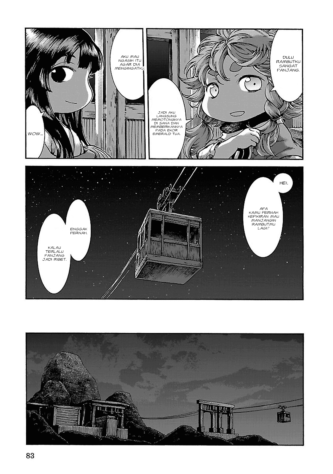 Hakumei to Mikochi Chapter 30.2 Bahasa Indonesia
