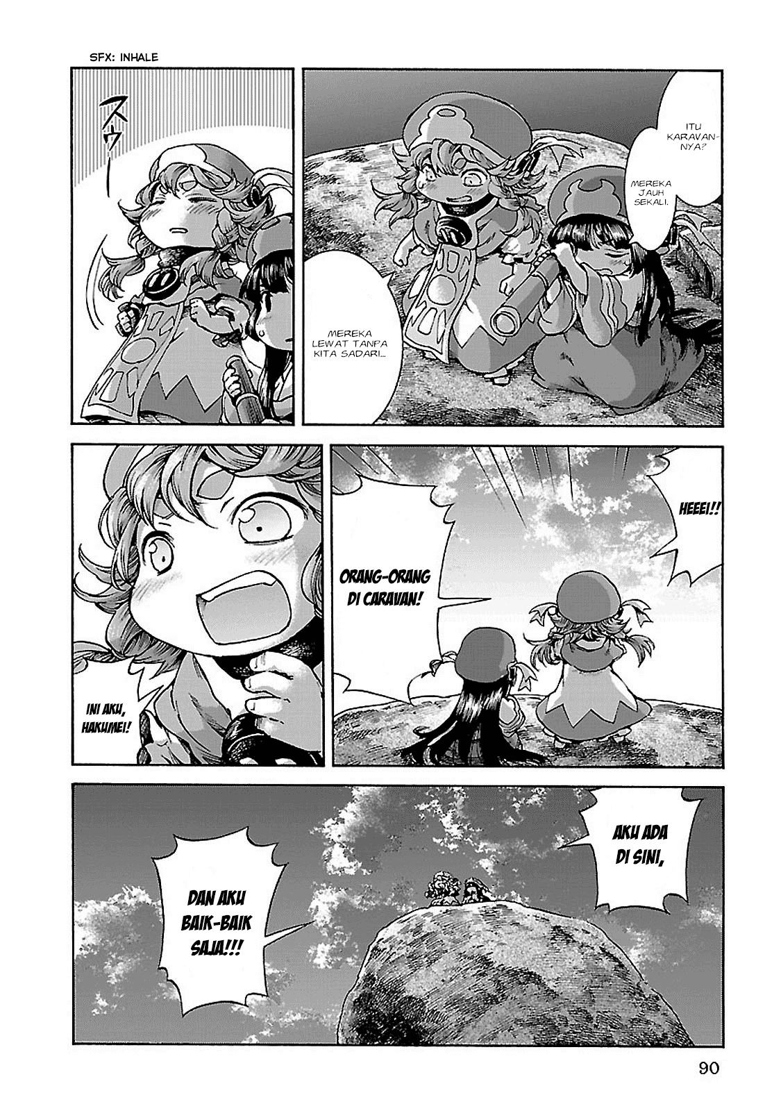 Hakumei to Mikochi Chapter 30.2 Bahasa Indonesia