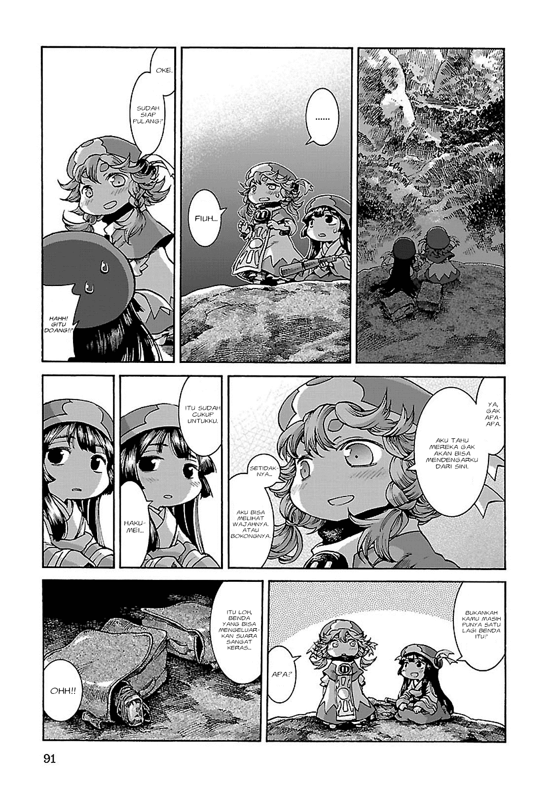 Hakumei to Mikochi Chapter 30.2 Bahasa Indonesia