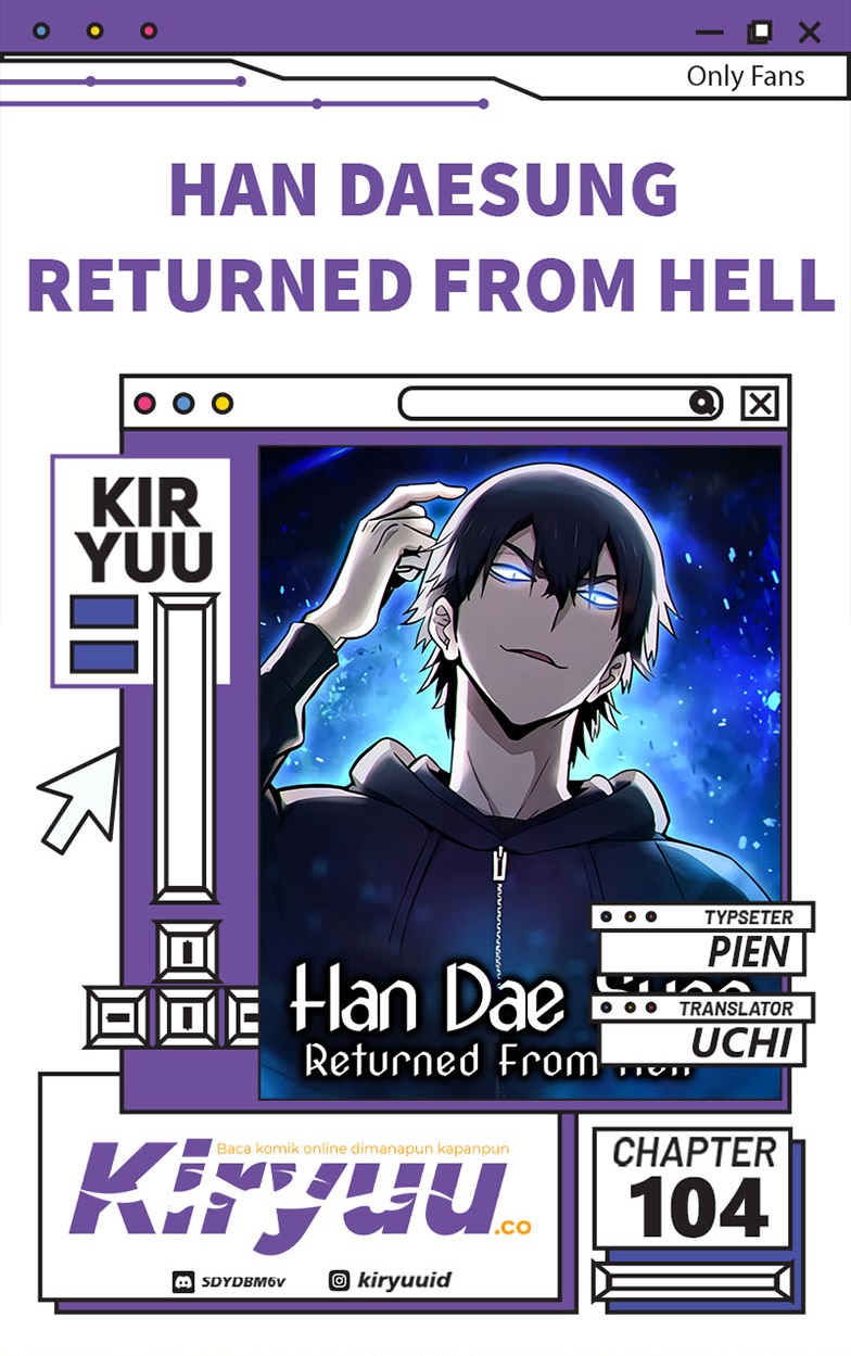 Han Dae Sung Returned From Hell chapter 104