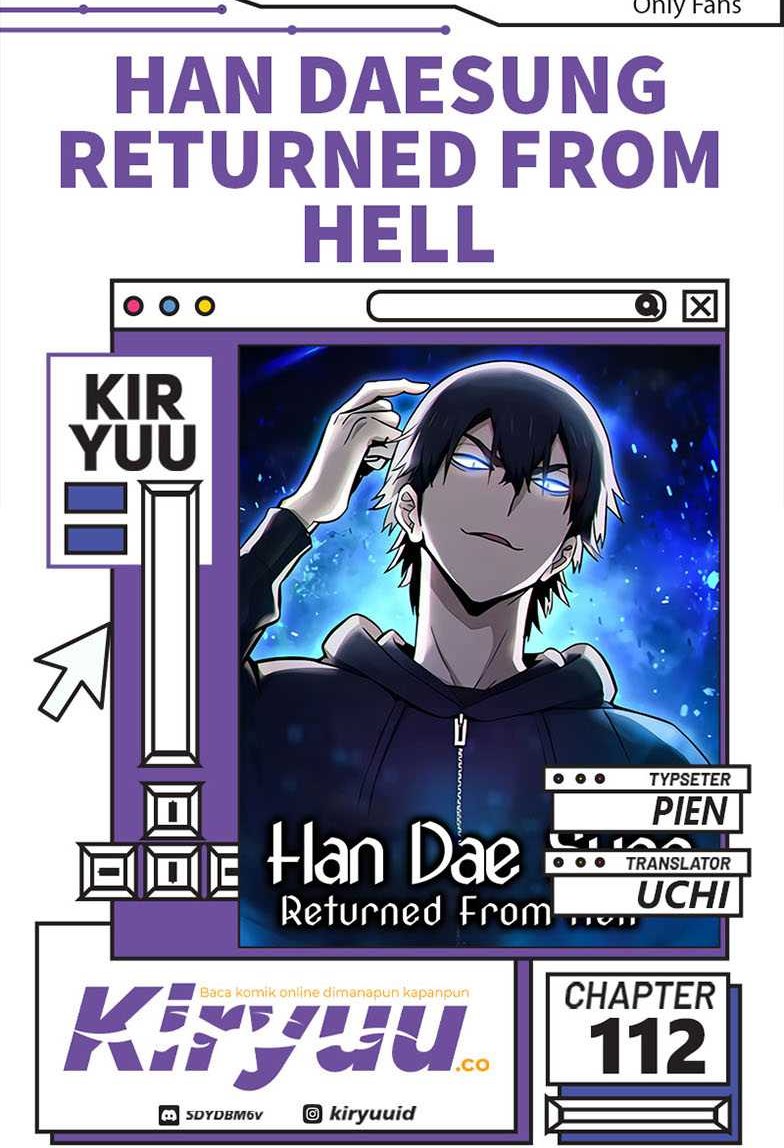 Han Dae Sung Returned From Hell chapter 112