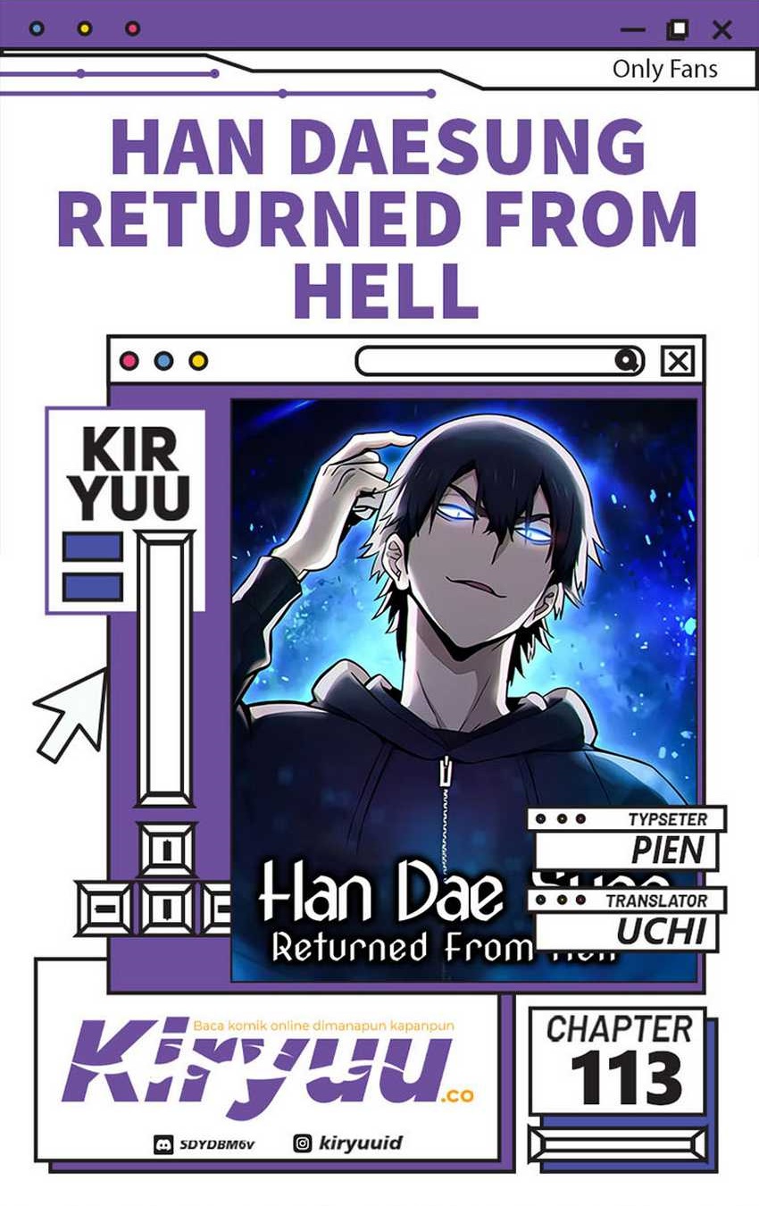 Han Dae Sung Returned From Hell chapter 113