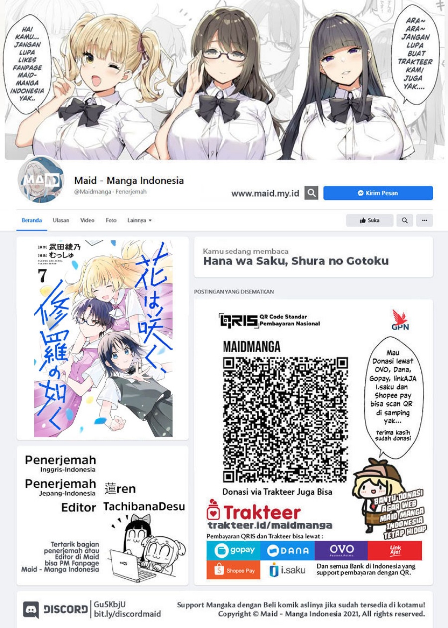 Hana wa Saku, Shura no Gotoku Chapter 31 Bahasa Indonesia