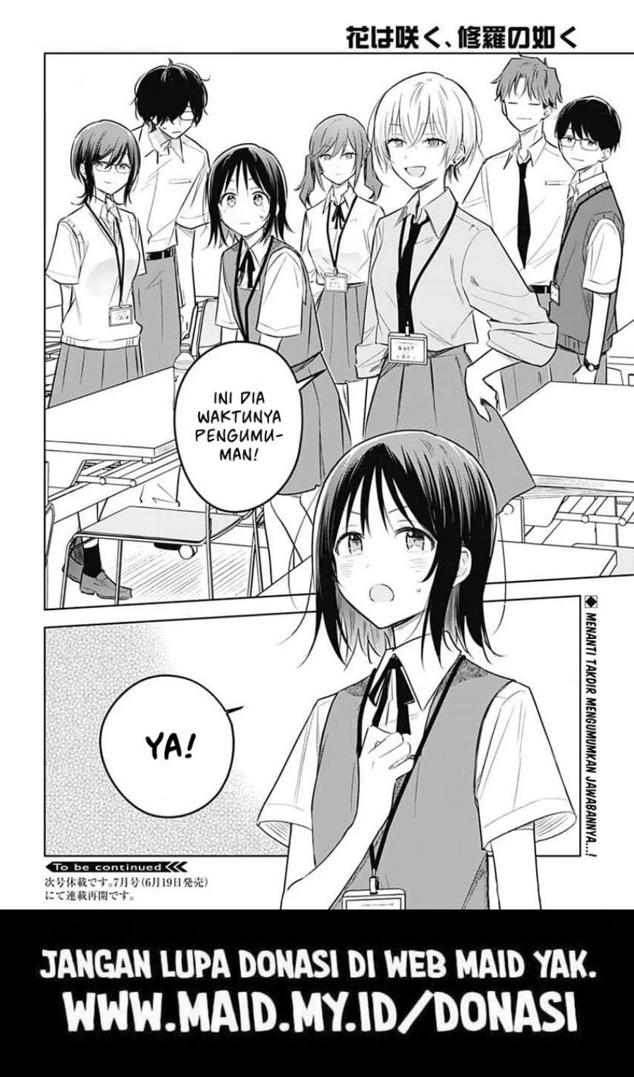 Hana wa Saku, Shura no Gotoku Chapter 31 Bahasa Indonesia