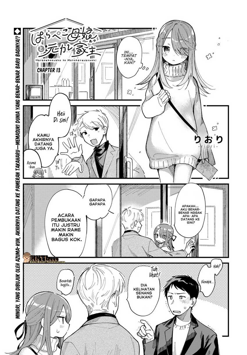 Harapeko Oyako to Motokare Yanushi Chapter 13 Bahasa Indonesia