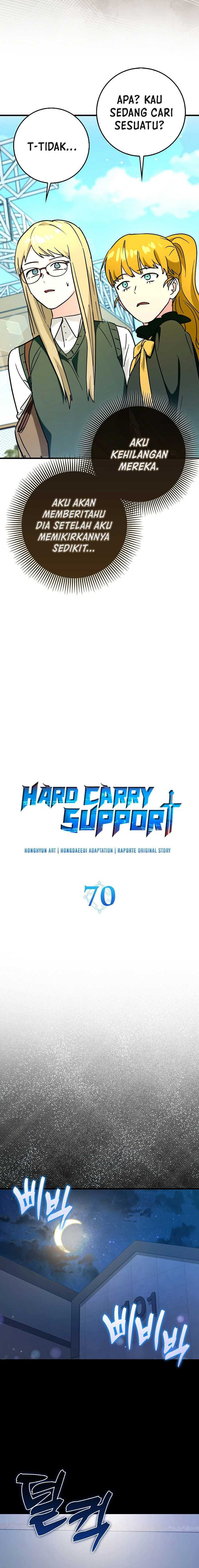 Hard Carry Supporter Chapter 70 Bahasa Indonesia