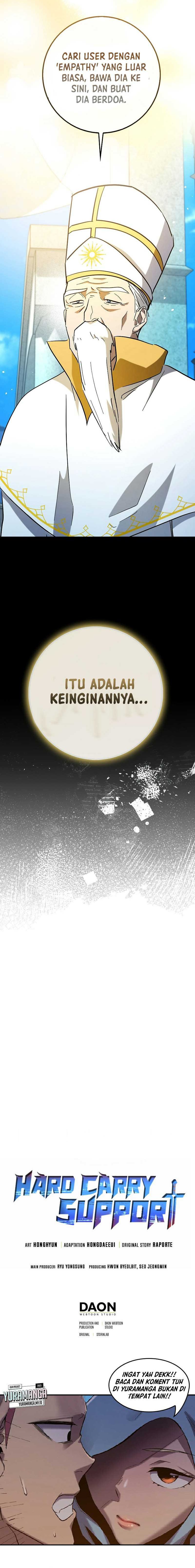 Hard Carry Supporter Chapter 70 Bahasa Indonesia