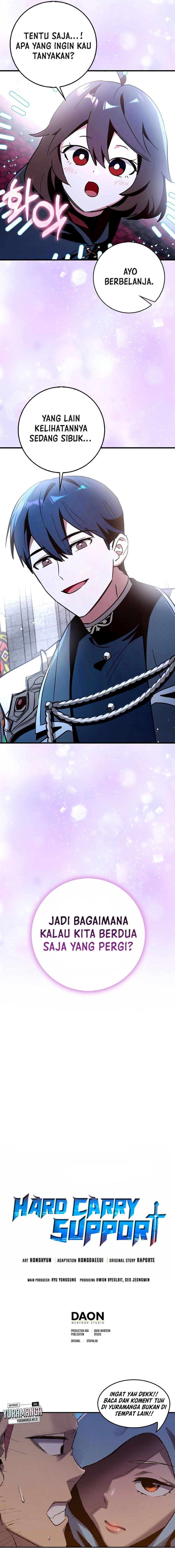 Hard Carry Supporter Chapter 74 Bahasa Indonesia