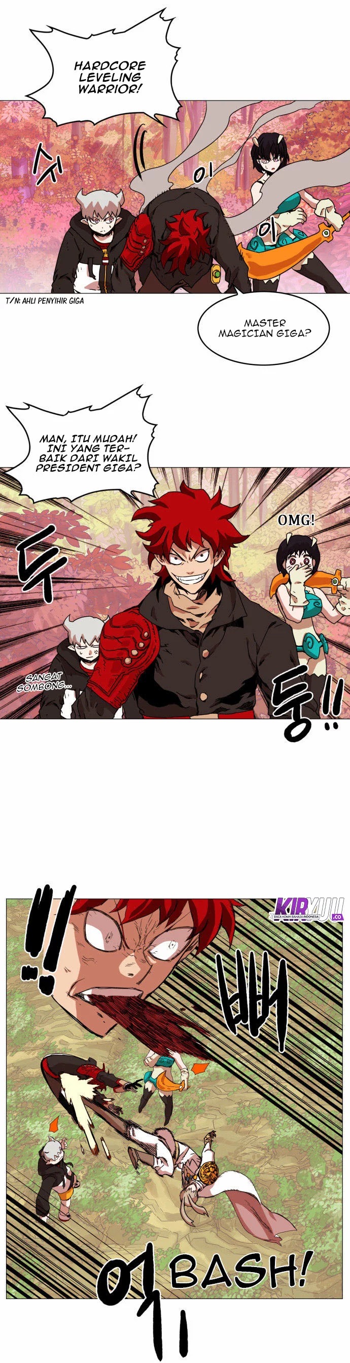 Hardcore Leveling Chapter 34 Bahasa Indonesia
