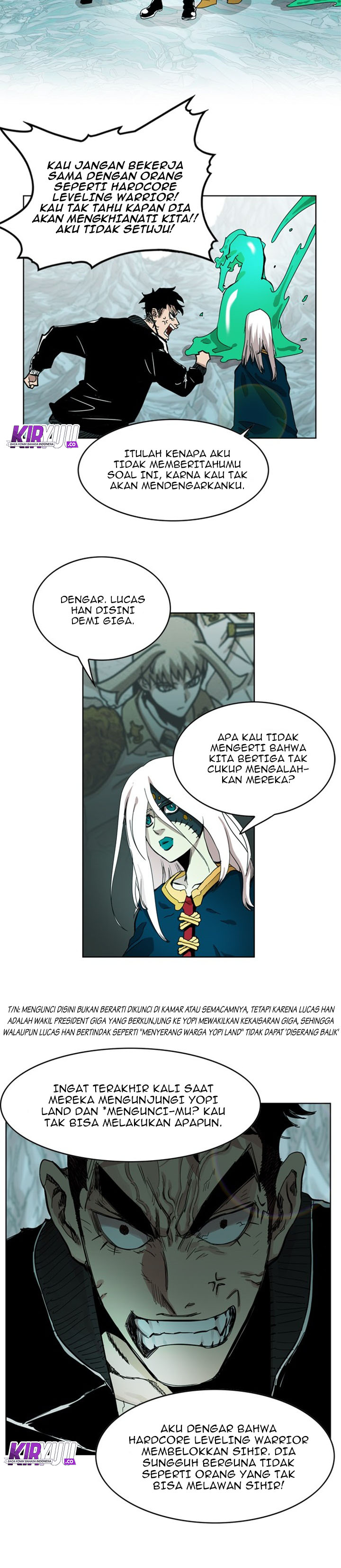 Hardcore Leveling Chapter 36 Bahasa Indonesia