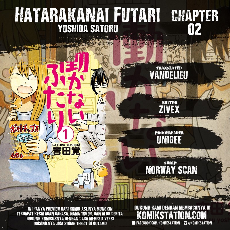 Hatarakanai Futari Chapter 02 Bahasa Indonesia