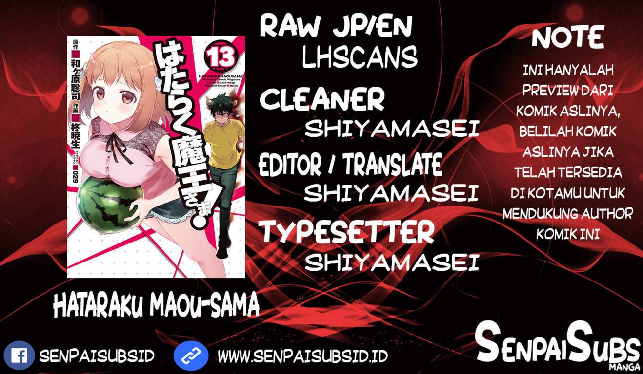 Hataraku Maou-sama! Chapter 60 Bahasa Indonesia