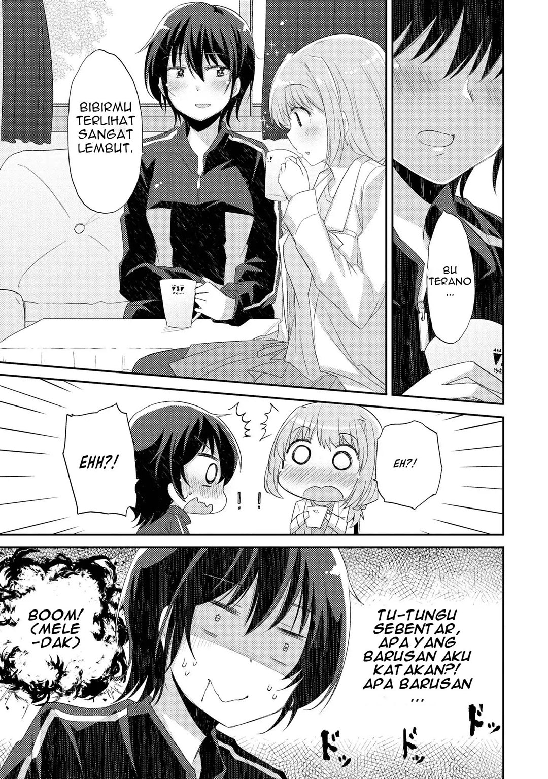 Hayama-sensei to Terano-sensei wa Tsukiatteiru Chapter 01.2 Bahasa Indonesia