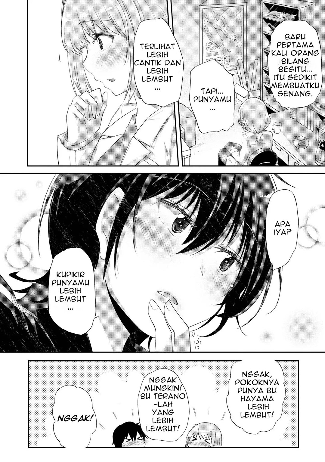 Hayama-sensei to Terano-sensei wa Tsukiatteiru Chapter 01.2 Bahasa Indonesia